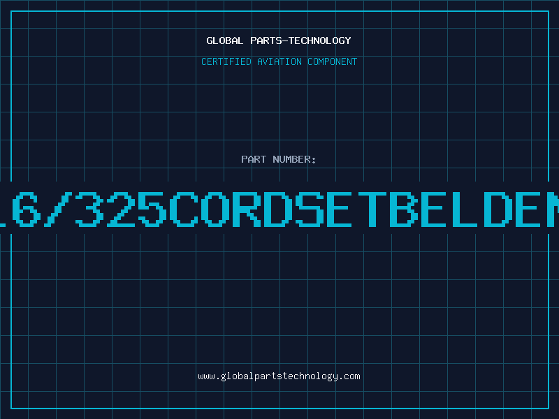 Aviation Part 16/325CORDSETBELDEN