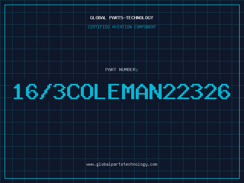 Aviation Part 16/3COLEMAN22326