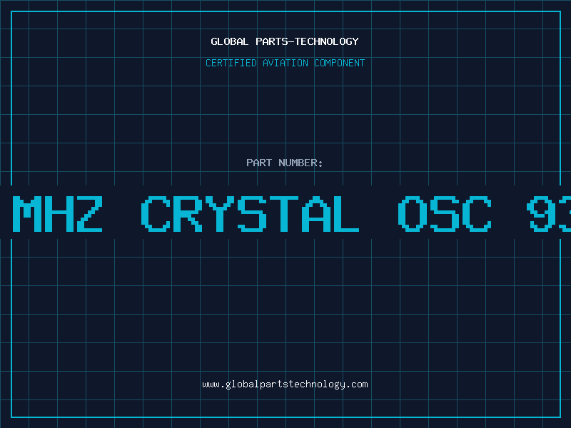 Aviation Part 16 MHZ CRYSTAL OSC 93 D