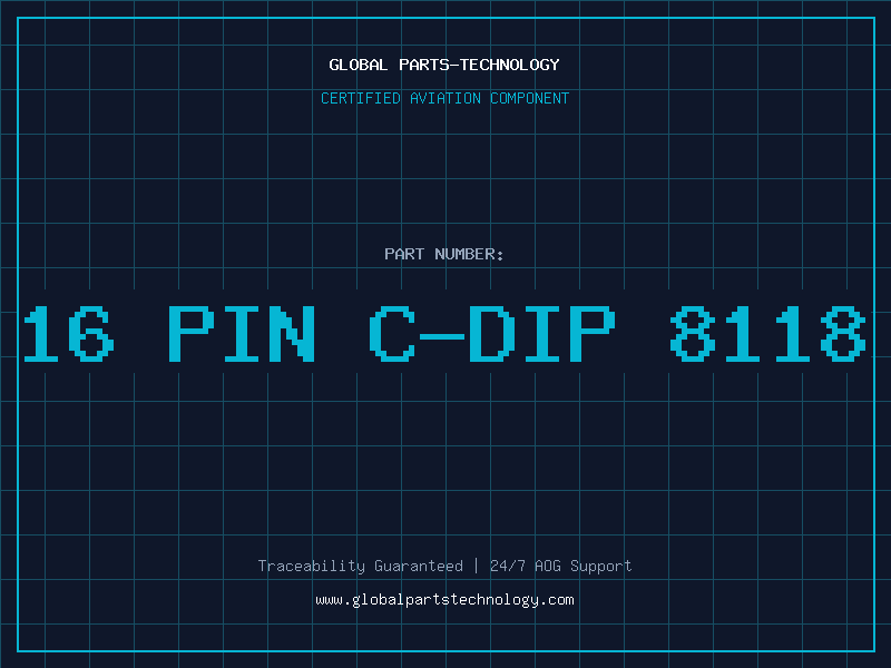 Aviation Part 16 PIN C-DIP 8118