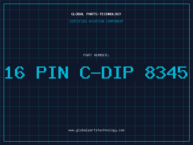 Aviation Part 16 PIN C-DIP 8345