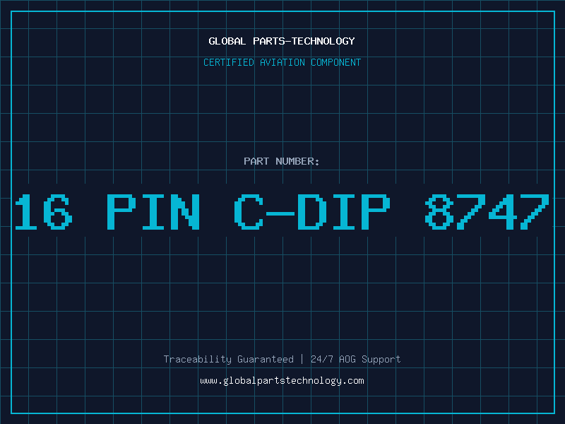 Aviation Part 16 PIN C-DIP 8747