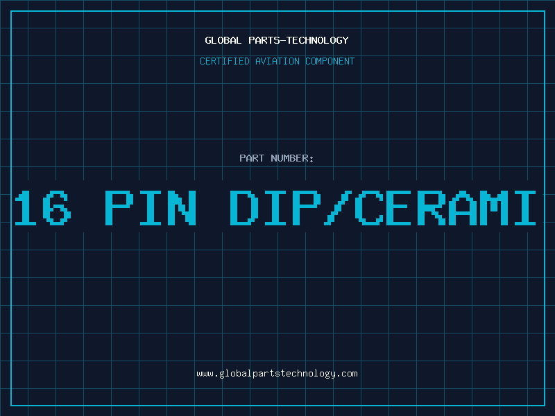 Aviation Part 16 PIN DIP/CERAMI