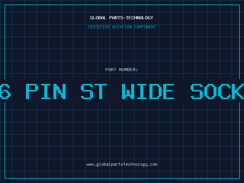 Aviation Part 16 PIN ST WIDE SOCKE