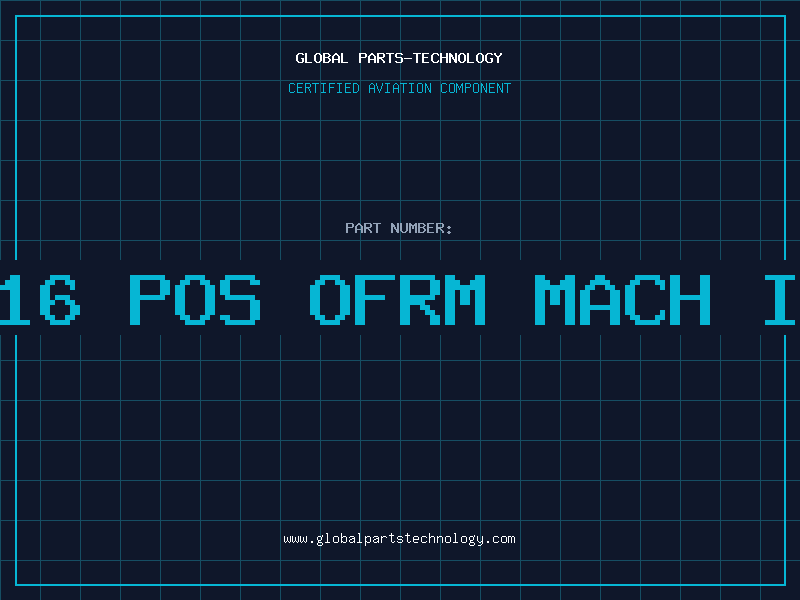 Aviation Part 16 POS OFRM MACH I