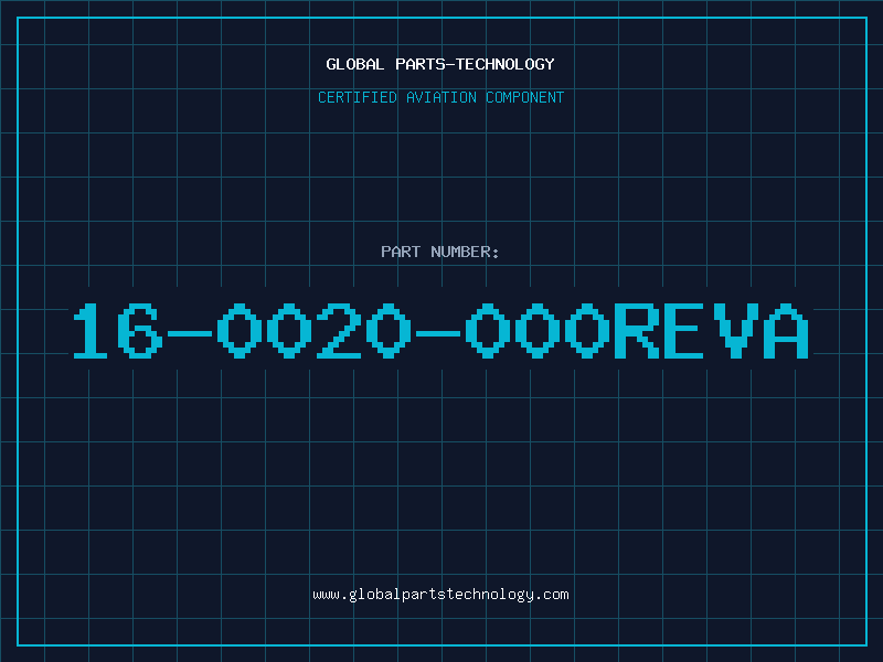 Aviation Part 16-0020-000REVA