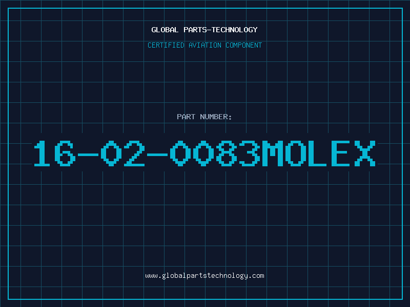 Aviation Part 16-02-0083MOLEX