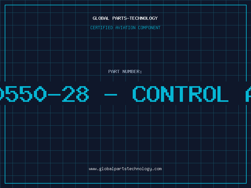 Aviation Part 16-0550-28 - CONTROL ASSY