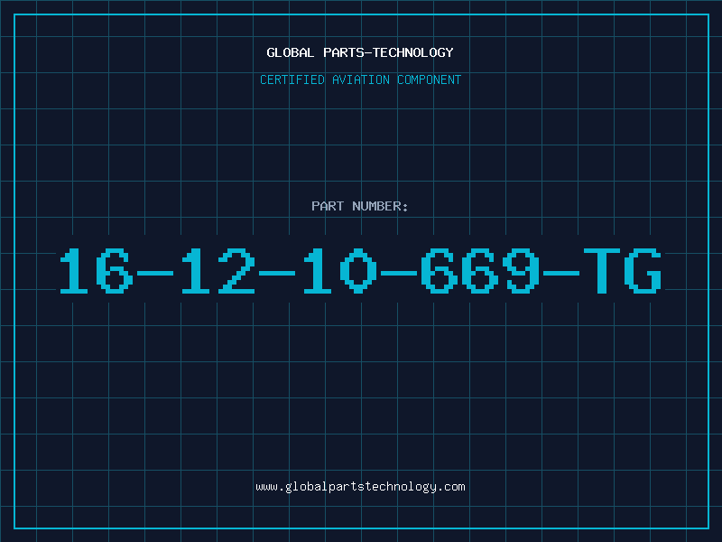 Aviation Part 16-12-10-669-TG