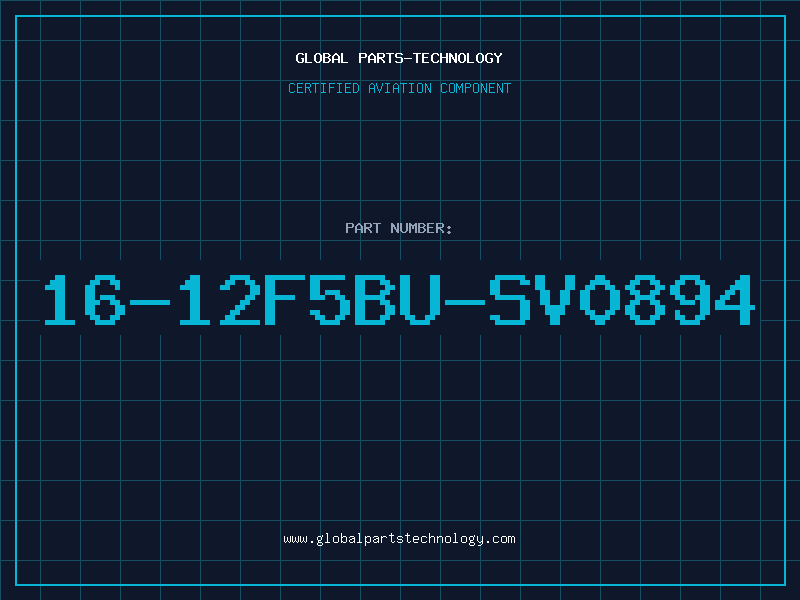 Aviation Part 16-12F5BU-SV0894