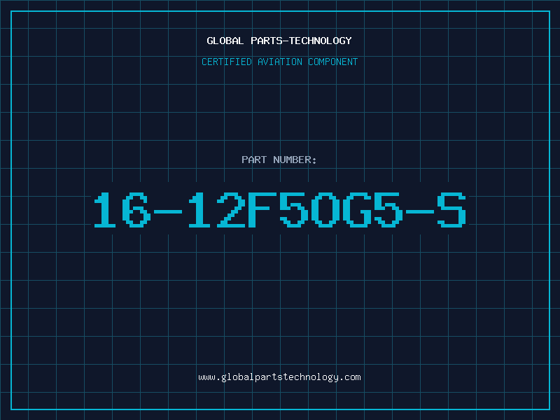 Aviation Part 16-12F5OG5-S