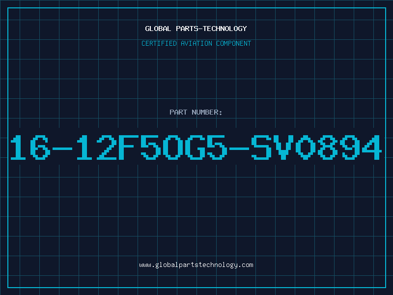Aviation Part 16-12F5OG5-SV0894