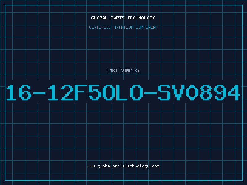 Aviation Part 16-12F5OLO-SV0894
