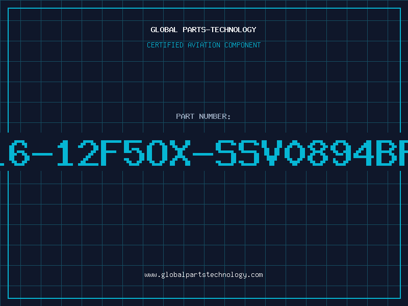 Aviation Part 16-12F5OX-SSV0894BP