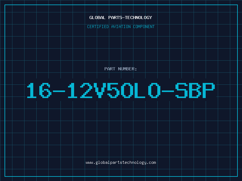 Aviation Part 16-12V5OLO-SBP