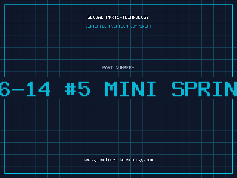 Aviation Part 16-14 #5 MINI SPRING