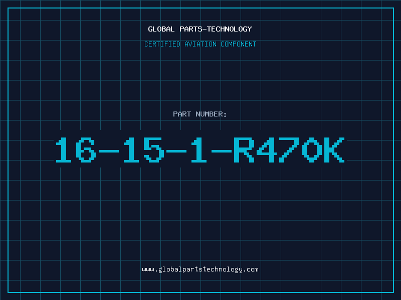 Aviation Part 16-15-1-R470K