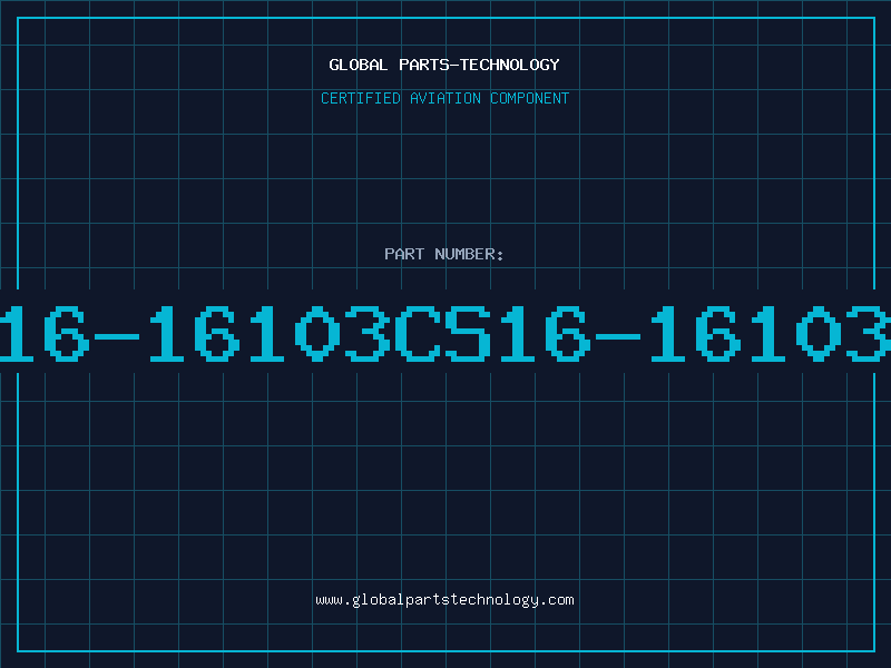 Aviation Part 16-16103CS16-16103