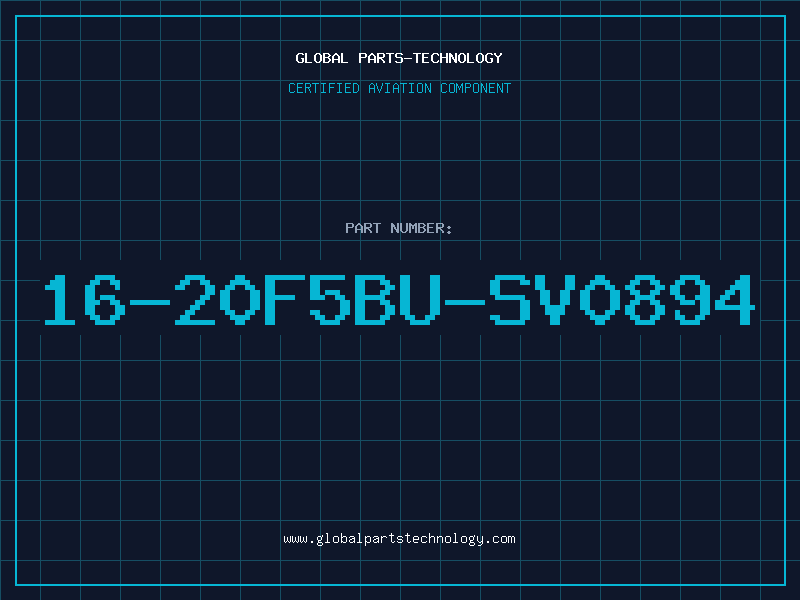 Aviation Part 16-20F5BU-SV0894