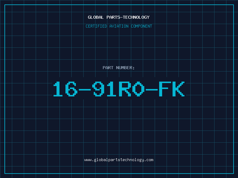 Aviation Part 16-91R0-FK