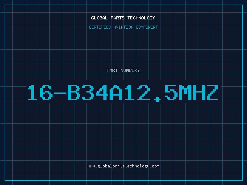 Aviation Part 16-B34A12.5MHZ
