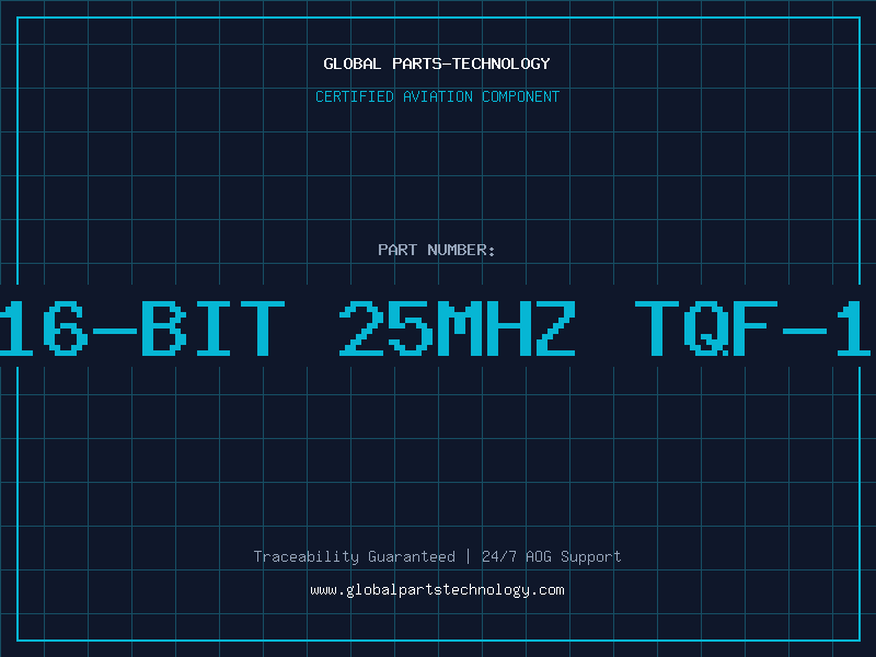 Aviation Part 16-BIT 25MHZ TQF-1