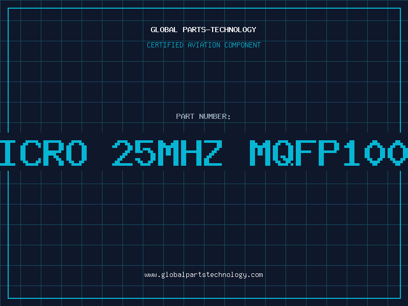 Aviation Part 16-BIT MICRO 25MHZ MQFP100 STEP HA