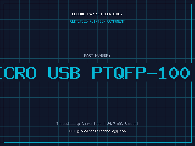 Aviation Part 16-BIT MICRO USB PTQFP-100 RoHSconf