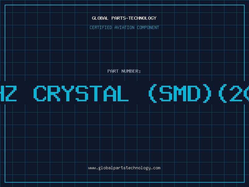 Aviation Part 16.000 MHZ CRYSTAL (SMD)(20PF) 95 D