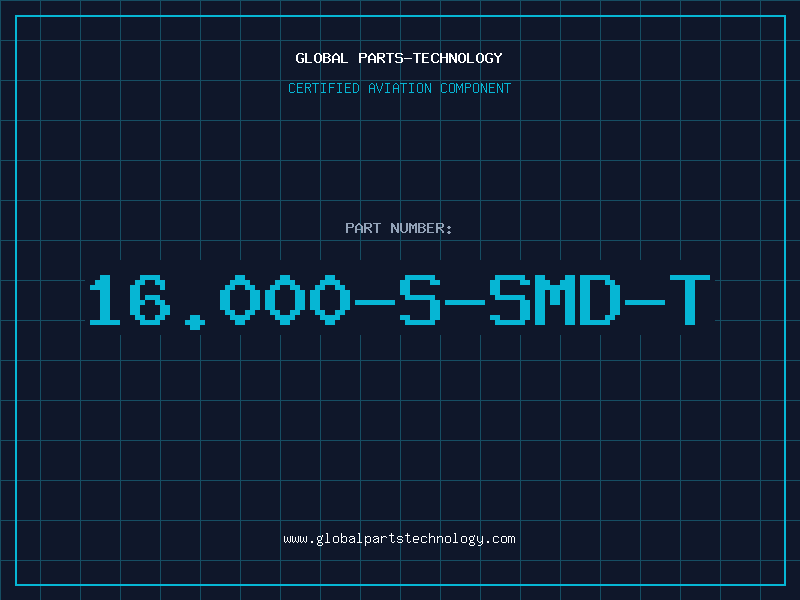Aviation Part 16.000-S-SMD-T