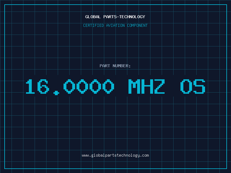 Aviation Part 16.0000 MHZ OS