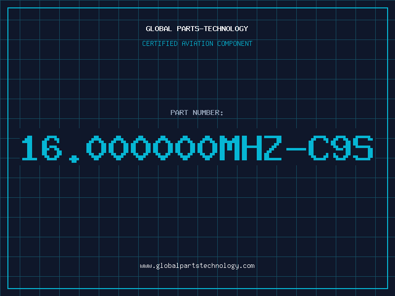 Aviation Part 16.000000MHZ-C9S