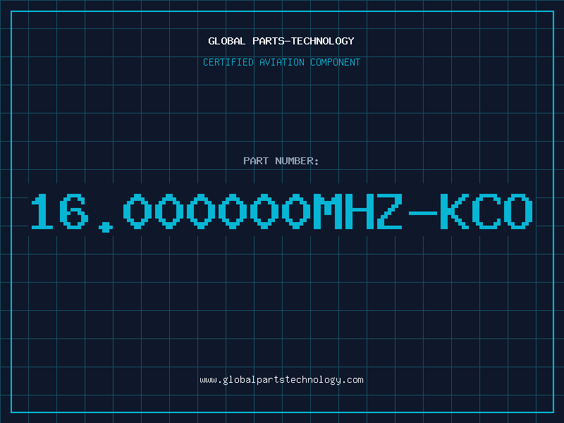 Aviation Part 16.000000MHZ-KCO