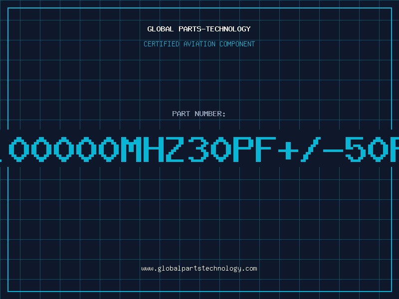 Aviation Part 16.00000MHZ30pF+/-50PPM