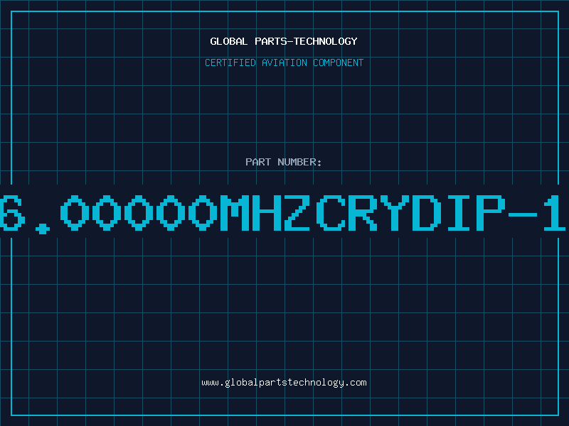 Aviation Part 16.00000MHZCRYDIP-14