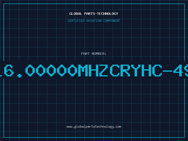 Aviation Part 16.00000MHZCRYHC-49