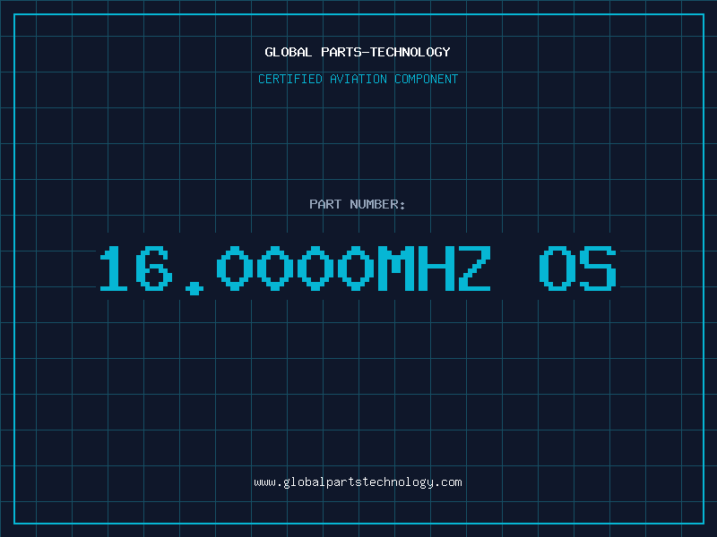 Aviation Part 16.0000MHZ OS