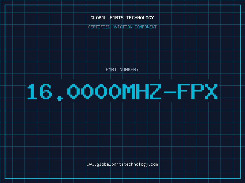 Aviation Part 16.0000MHZ-FPX