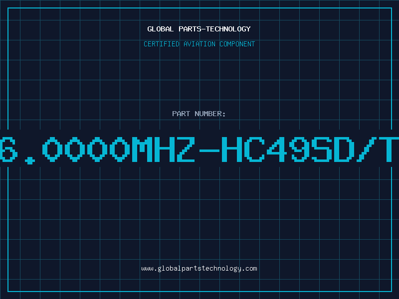 Aviation Part 16.0000MHZ-HC49SD/TR