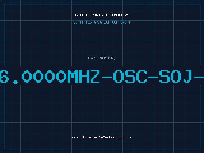 Aviation Part 16.0000MHZ-OSC-SOJ-4