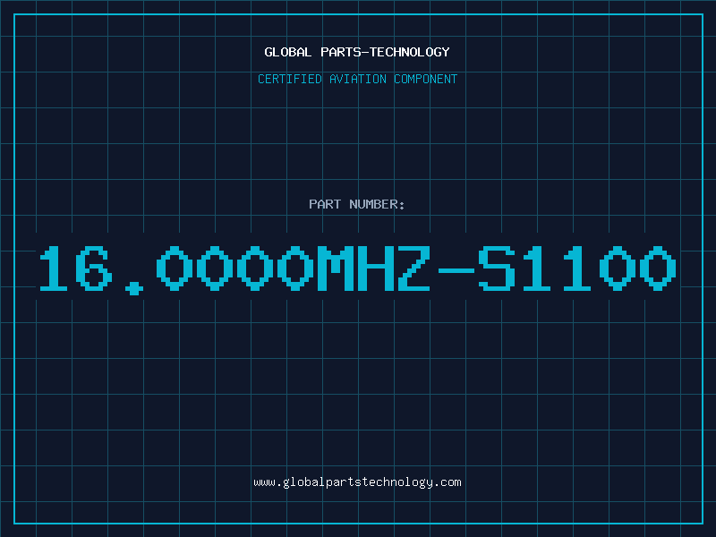 Aviation Part 16.0000MHZ-S1100