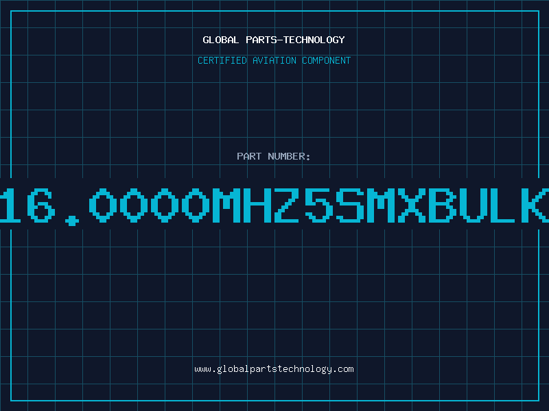 Aviation Part 16.0000MHZ5SMXBULK
