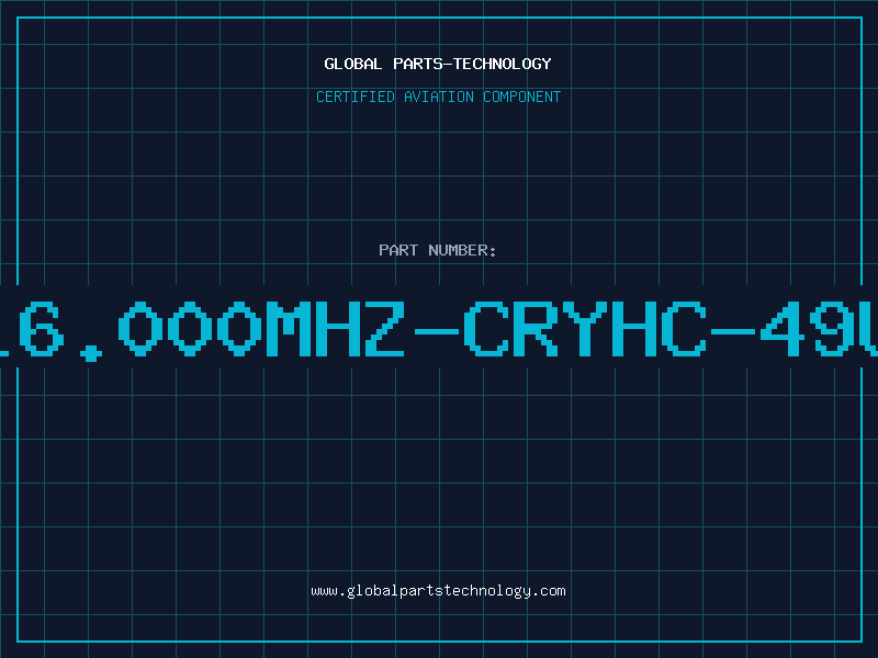 Aviation Part 16.000MHZ-CRYHC-49U