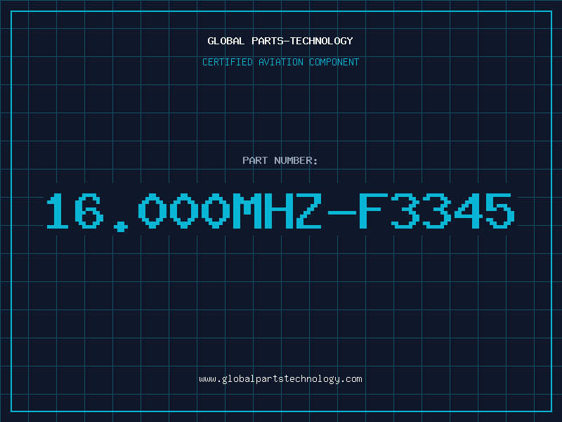 Aviation Part 16.000MHZ-F3345