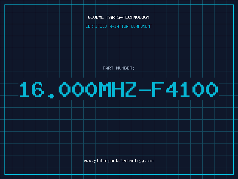 Aviation Part 16.000MHZ-F4100