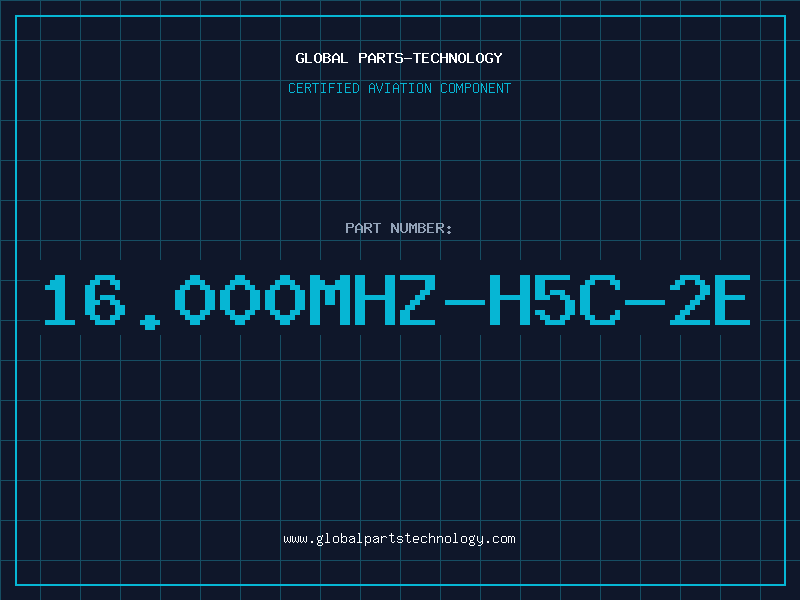 Aviation Part 16.000MHZ-H5C-2E