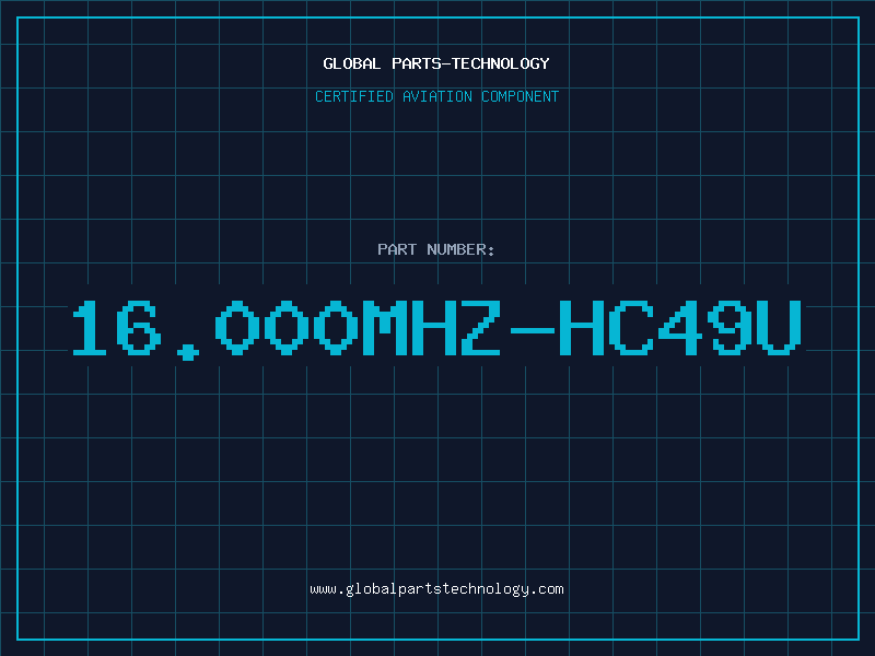 Aviation Part 16.000MHZ-HC49U