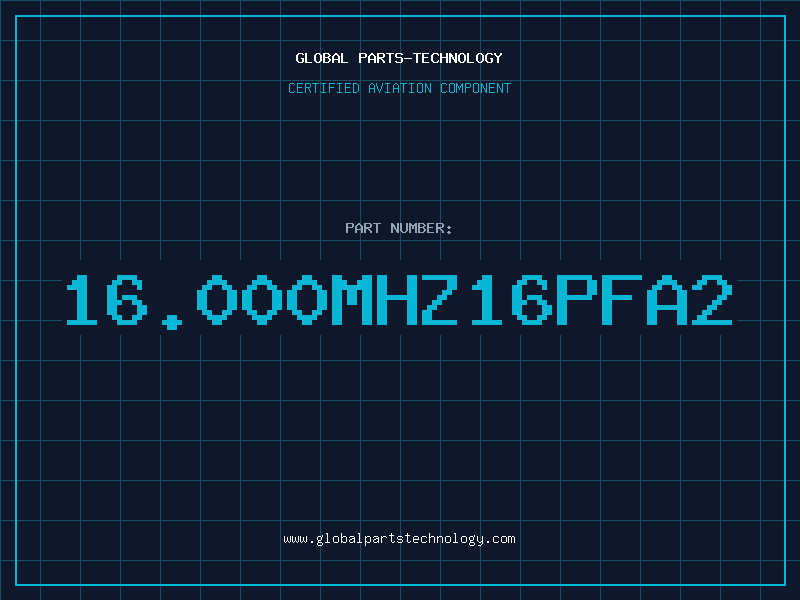Aviation Part 16.000MHZ16PFA2