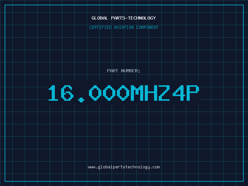 Aviation Part 16.000MHZ4P