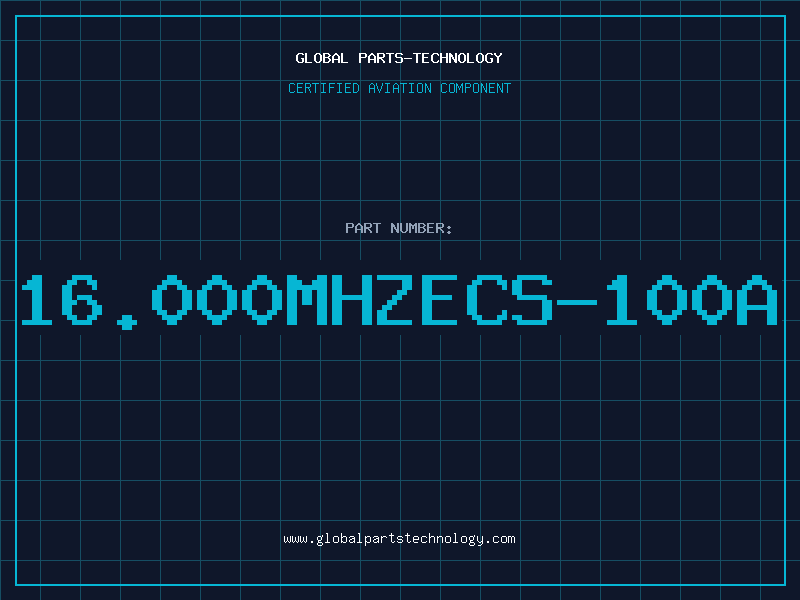 Aviation Part 16.000MHZECS-100A